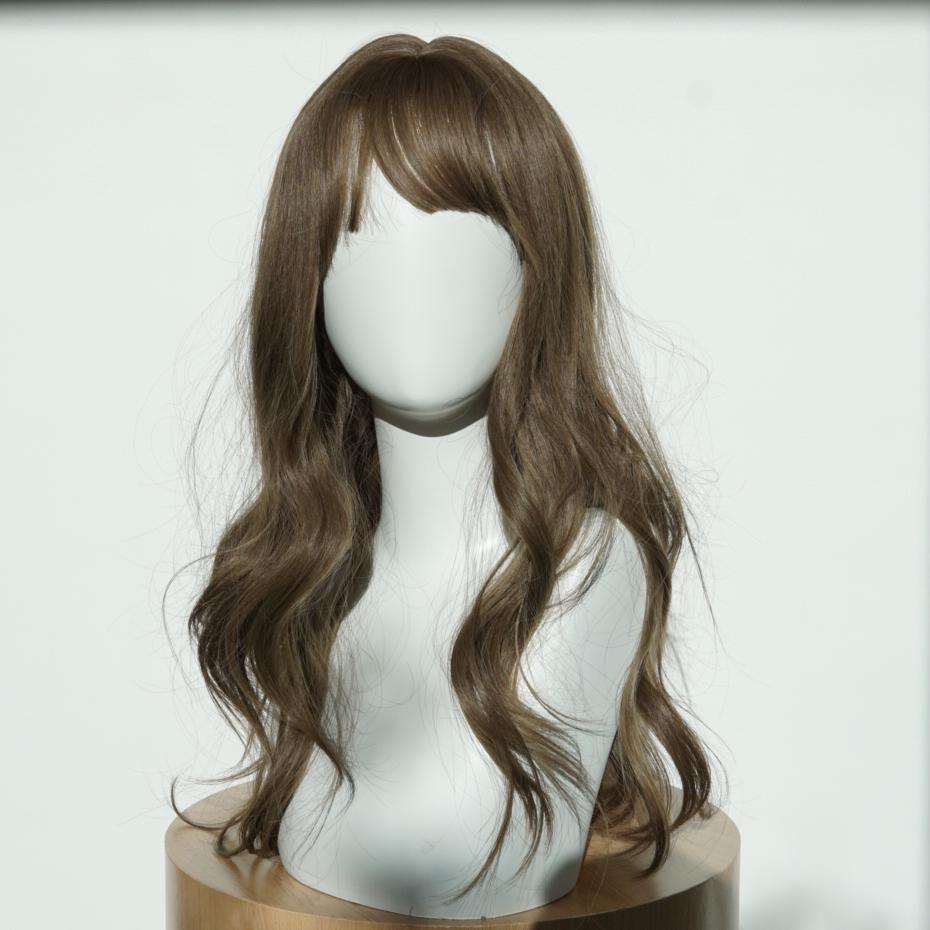 Sophia Brown Wavy Wig - Luxurious Full Volume Curls, Perfect for Everyday Elegance & Special Occasions