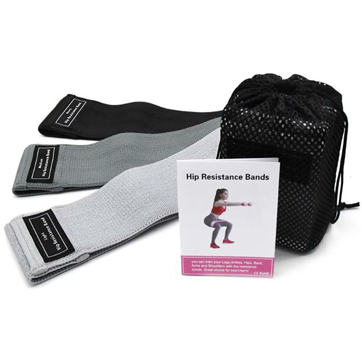 Fabric Booty Bands Set - IVYPHANT