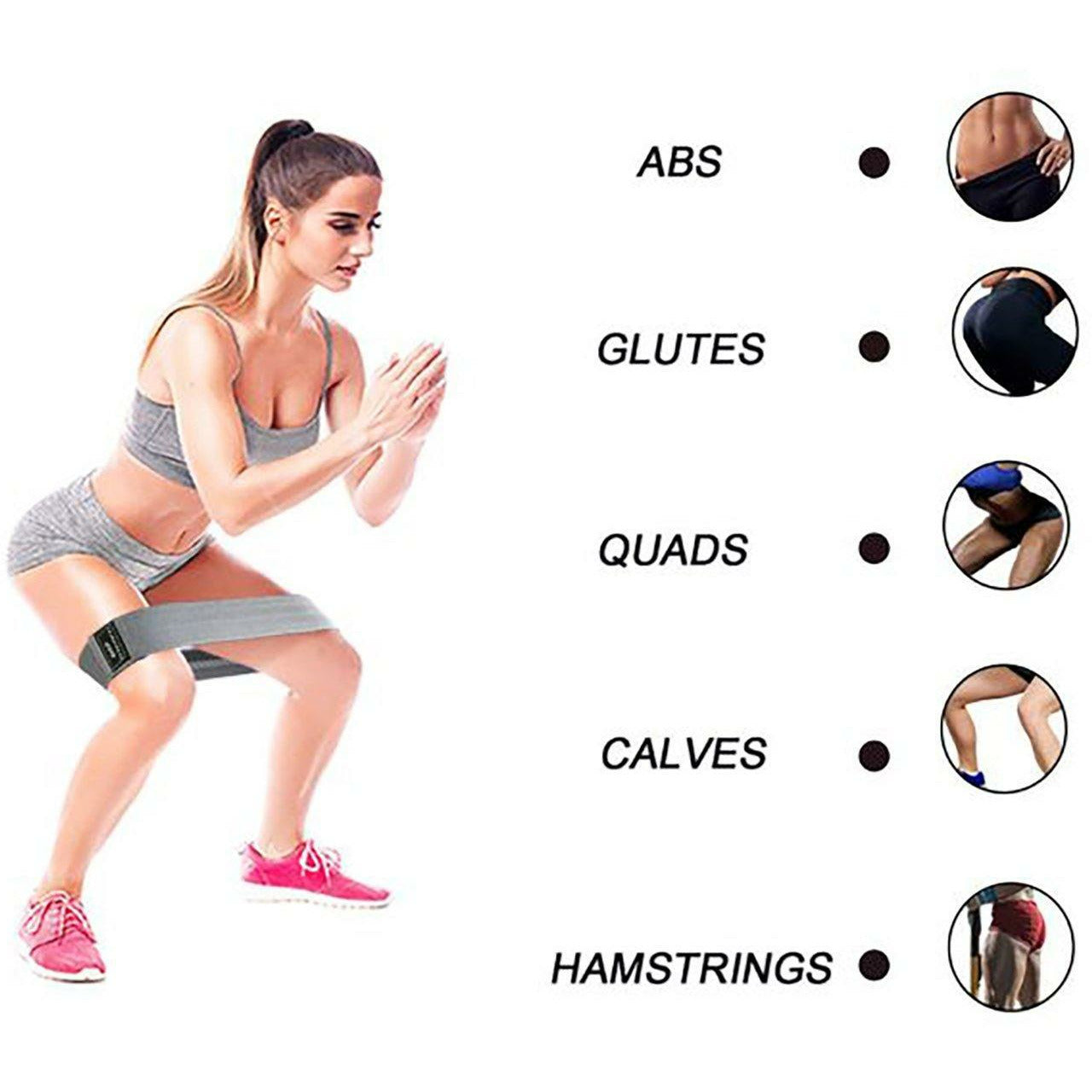 Fabric Booty Bands Set - IVYPHANT