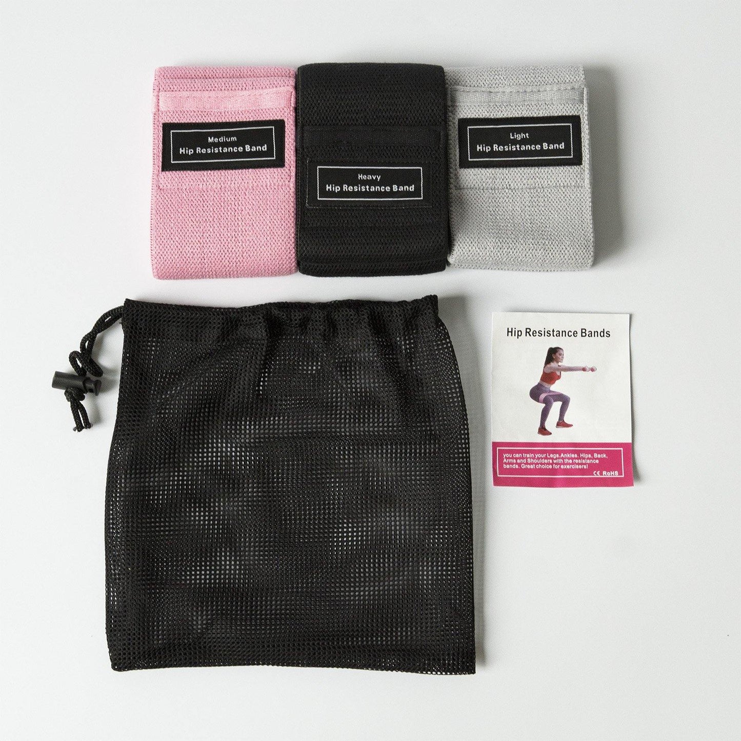 Fabric Booty Bands Set - IVYPHANT