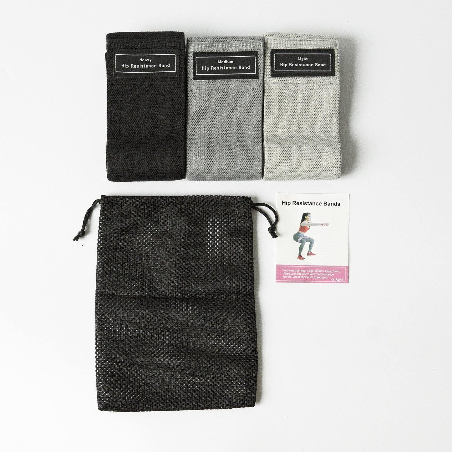 Fabric Booty Bands Set - IVYPHANT