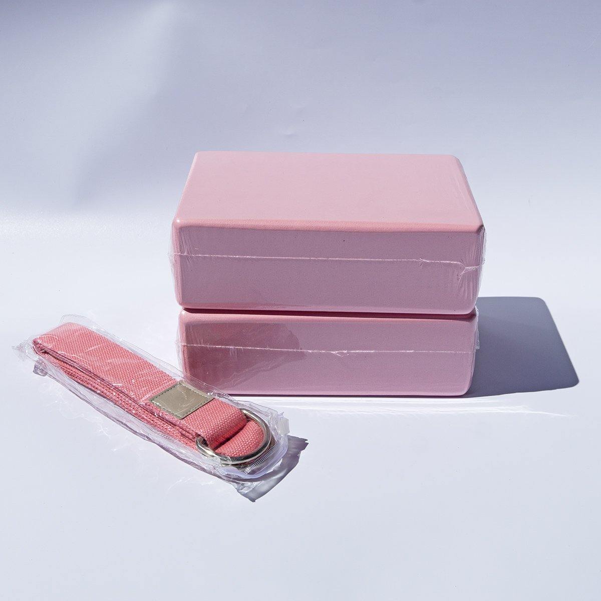 Twin Set Yoga Block With Strap - IVYPHANT