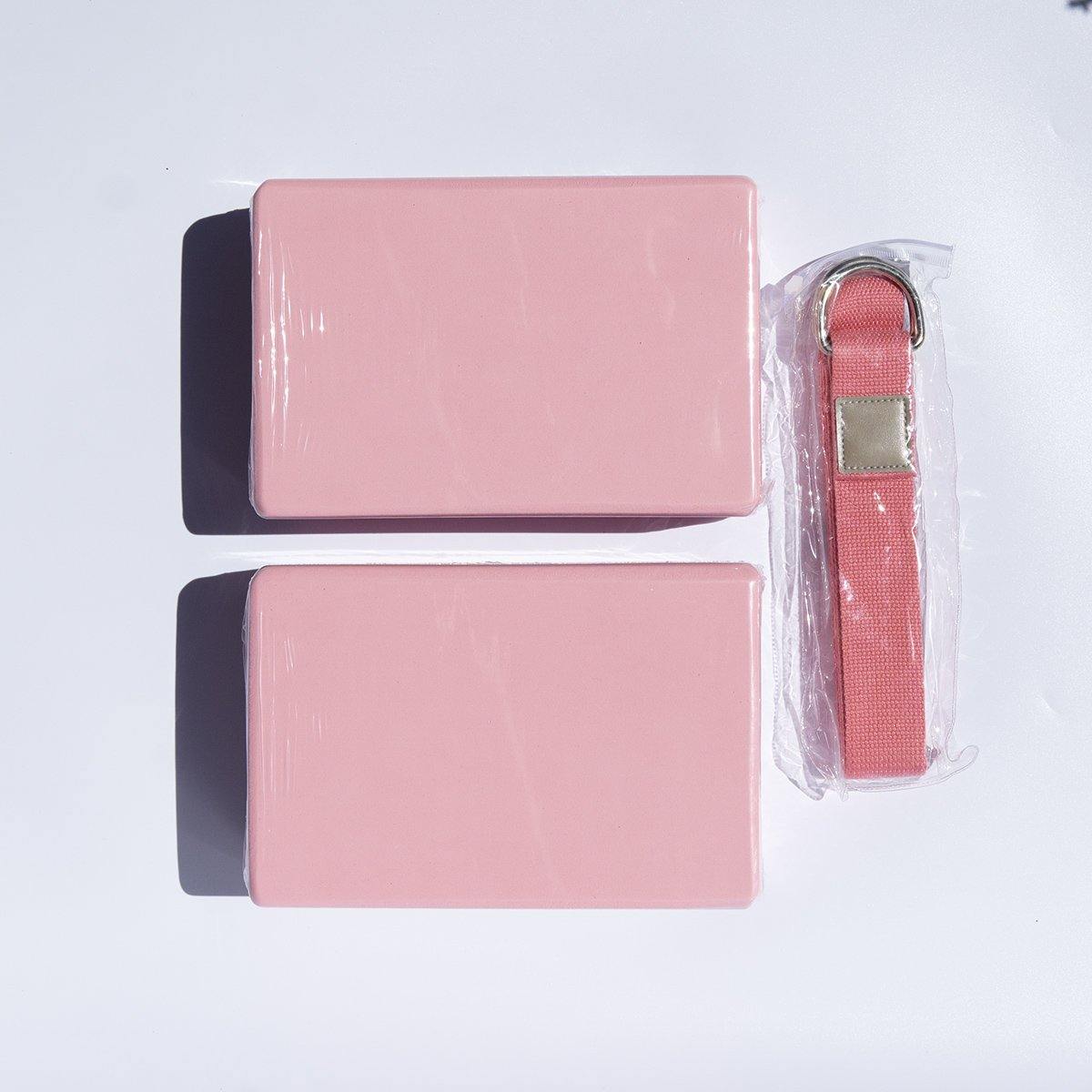 Twin Set Yoga Block With Strap - IVYPHANT