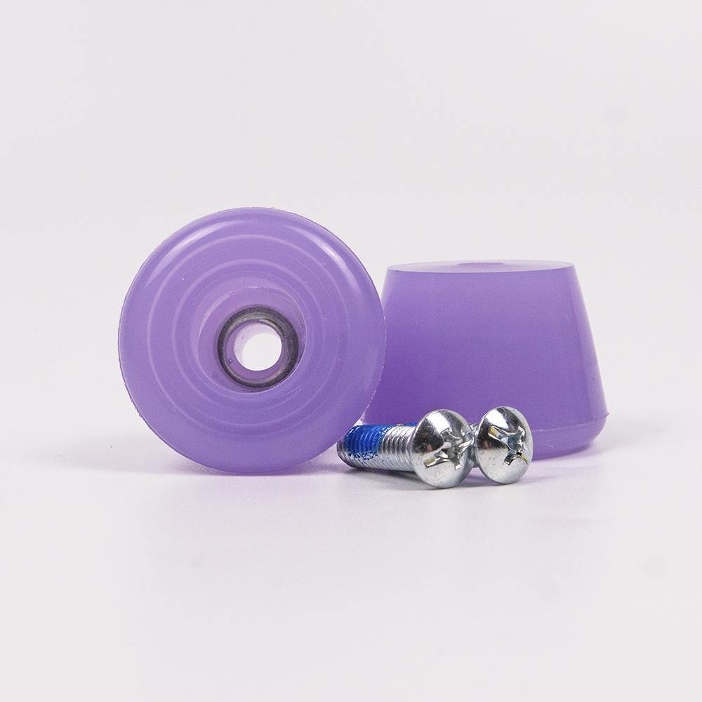 2 Pack Skate Stoppers With Bolts - Violet Purple - IVYPHANT