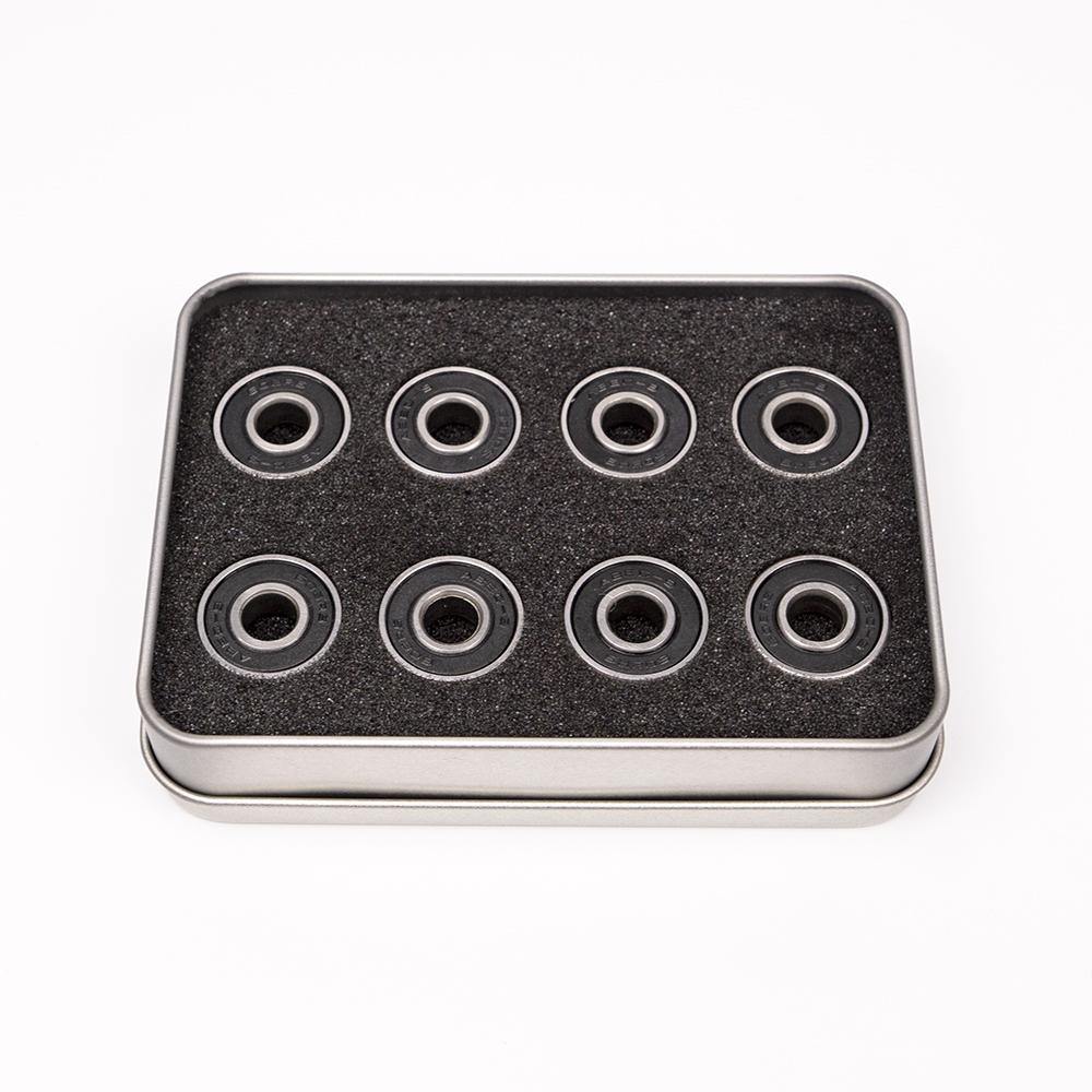 8 ABEC-9 608RS Skate Bearings - Black - IVYPHANT