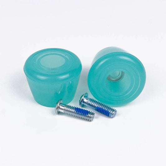 2 Pack Skate Stoppers With Bolts - Turquoise - IVYPHANT