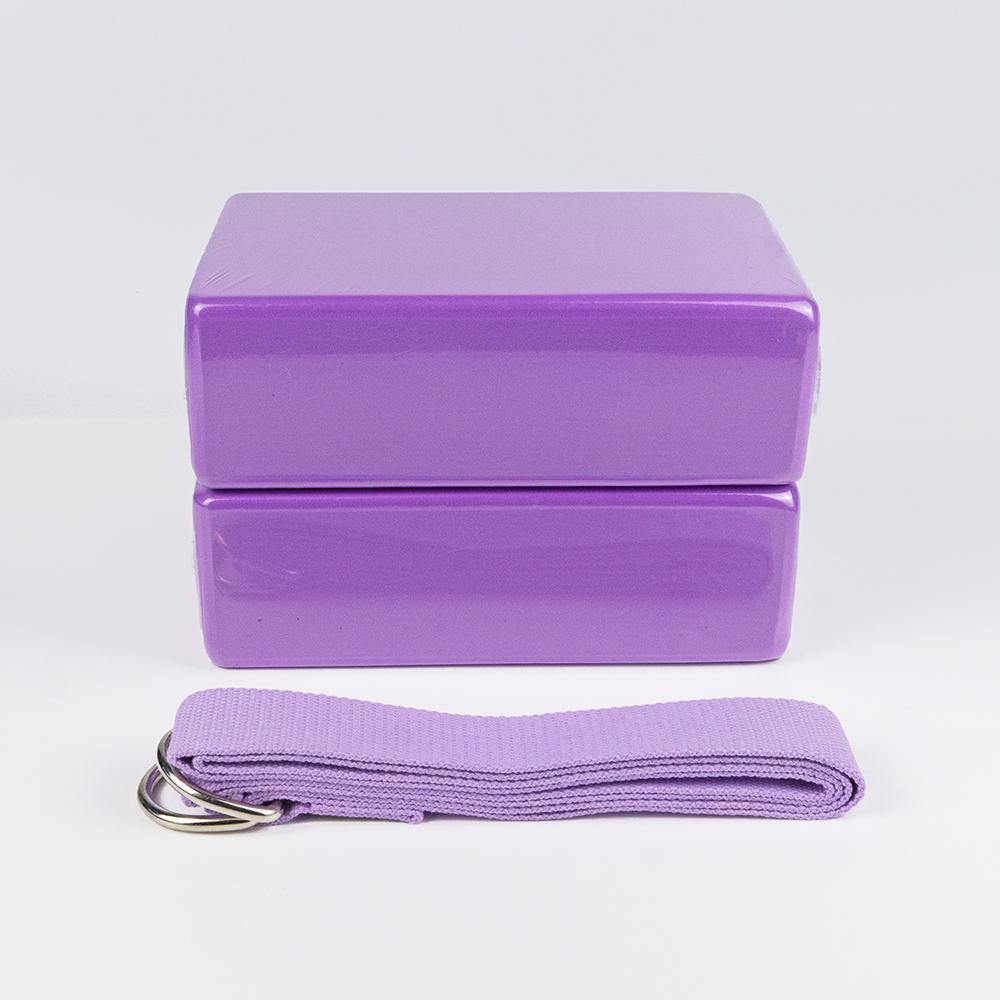 Twin Set Yoga Block With Strap - IVYPHANT
