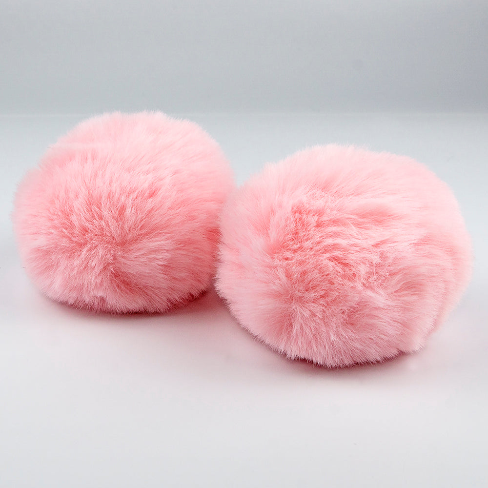 Super Soft Fluffy Skates Pom Poms - IVYPHANT