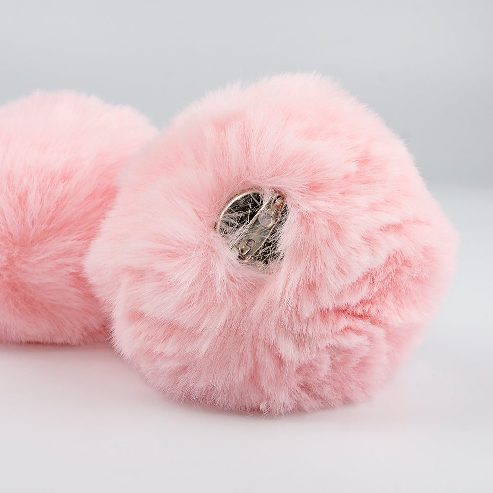 Super Soft Fluffy Skates Pom Poms - IVYPHANT