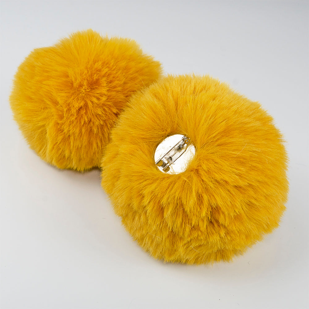 Super Soft Fluffy Skates Pom Poms - IVYPHANT