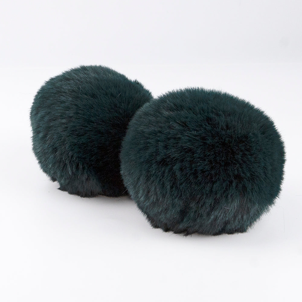 Super Soft Fluffy Skates Pom Poms - IVYPHANT