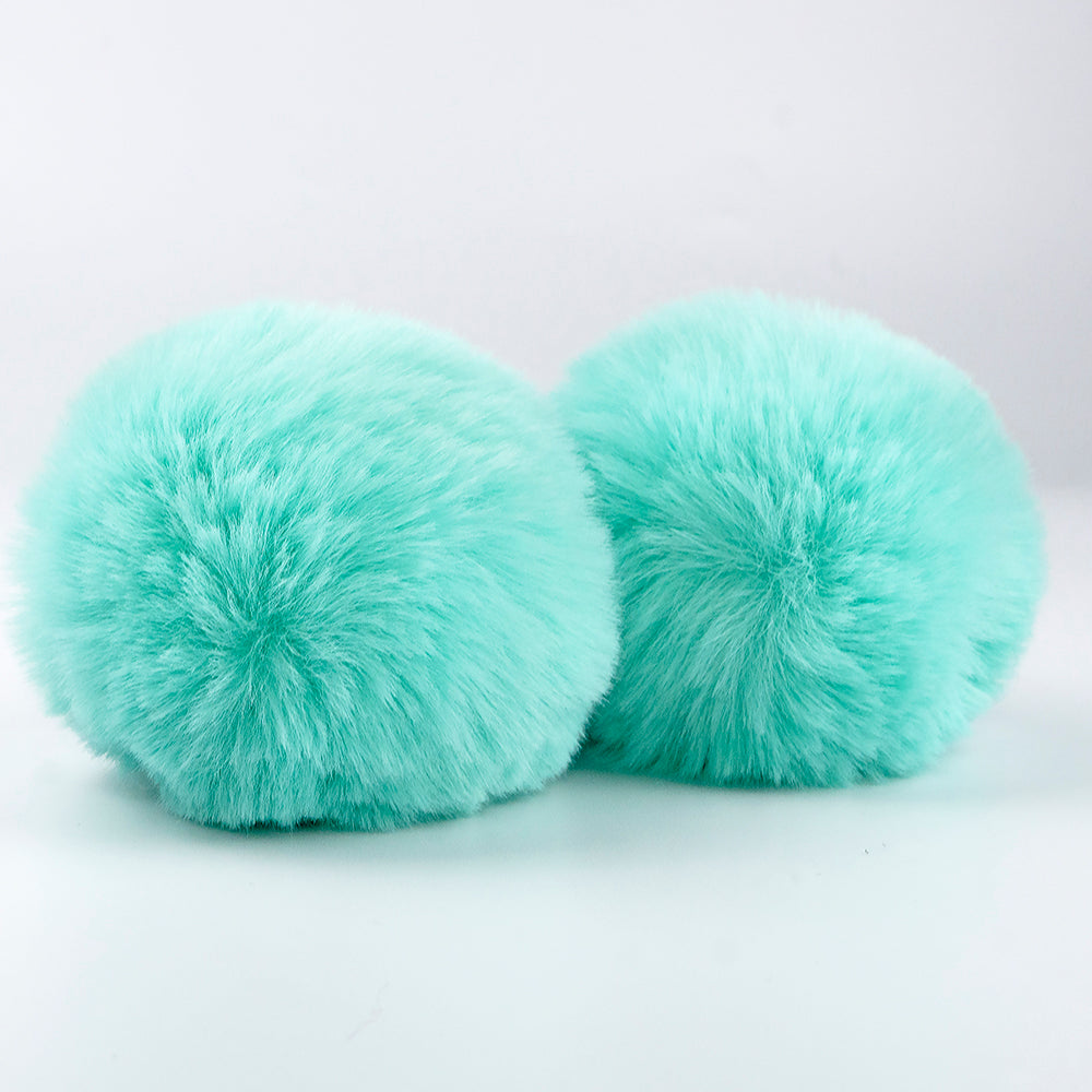 Super Soft Fluffy Skates Pom Poms - IVYPHANT