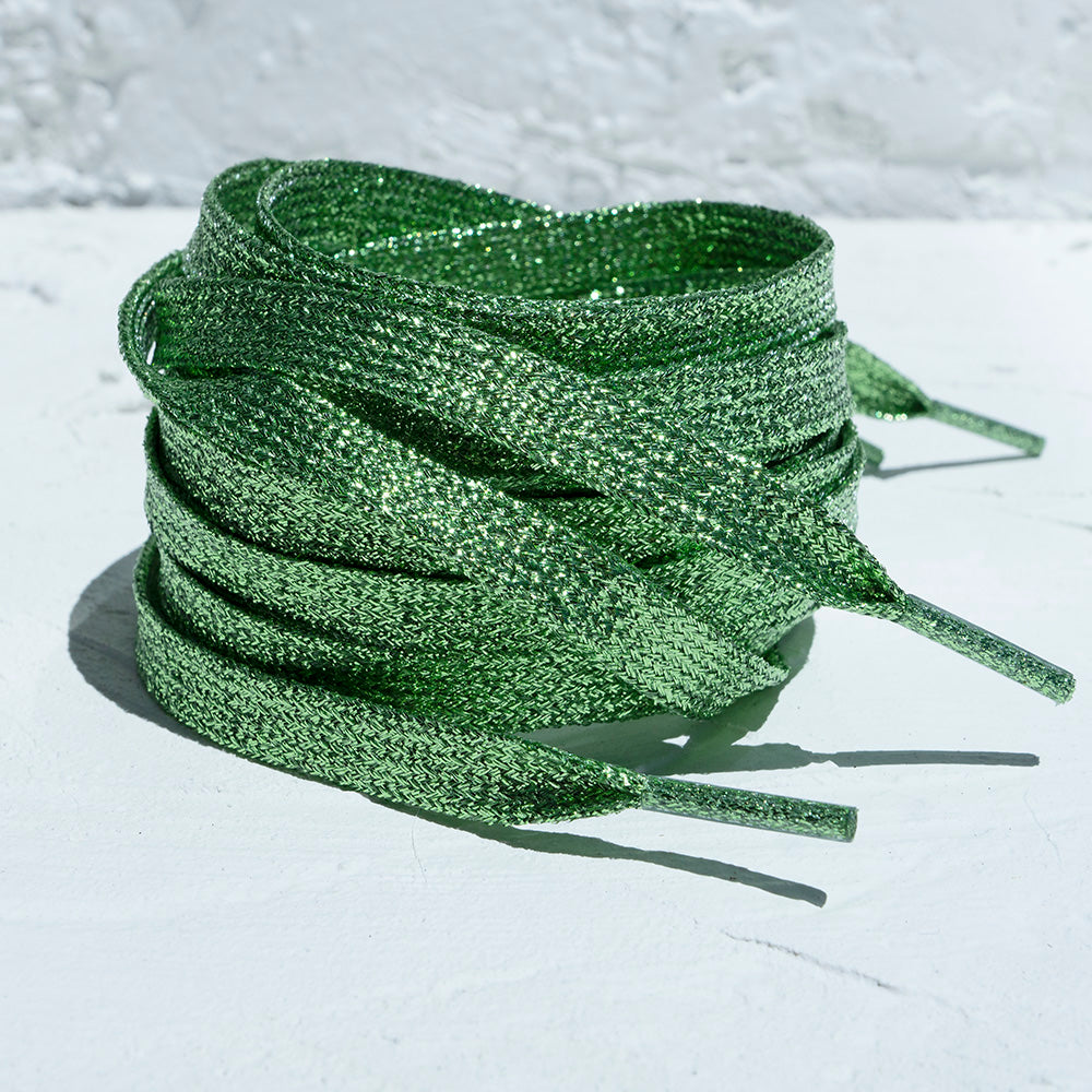 Skate Laces - Metallic Green - IVYPHANT