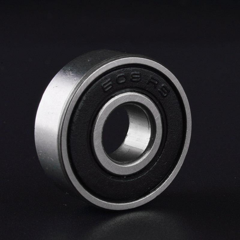 8 ABEC-9 608RS Skate Bearings - Black - IVYPHANT