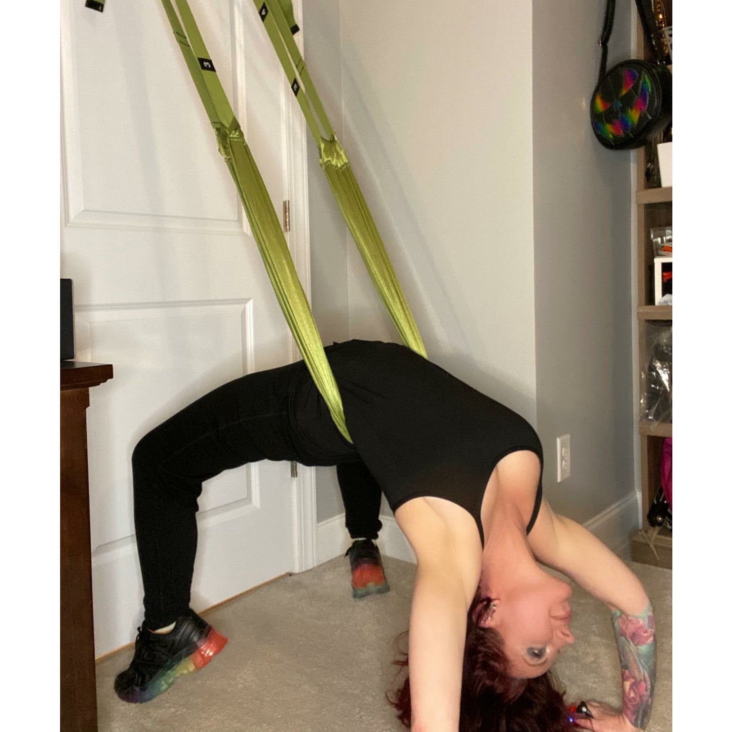 Adjustable Fitness Aerial Yoga Swing - IVYPHANT