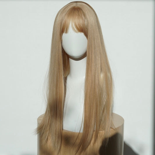 Luxurious Alicia Wig Chic Long Blonde Straight Synthetic Wig