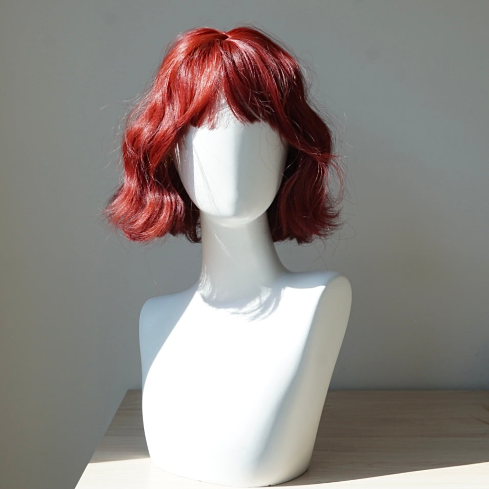 Shop the Ruby Curl Short Wavy Bob Wig with Bangs at the best price in Australia. Enjoy playful, edgy & elegant styles with Afterpay. FREE & FAST shipping on orders over AUD$70 at IVYPHANT.com.au. 