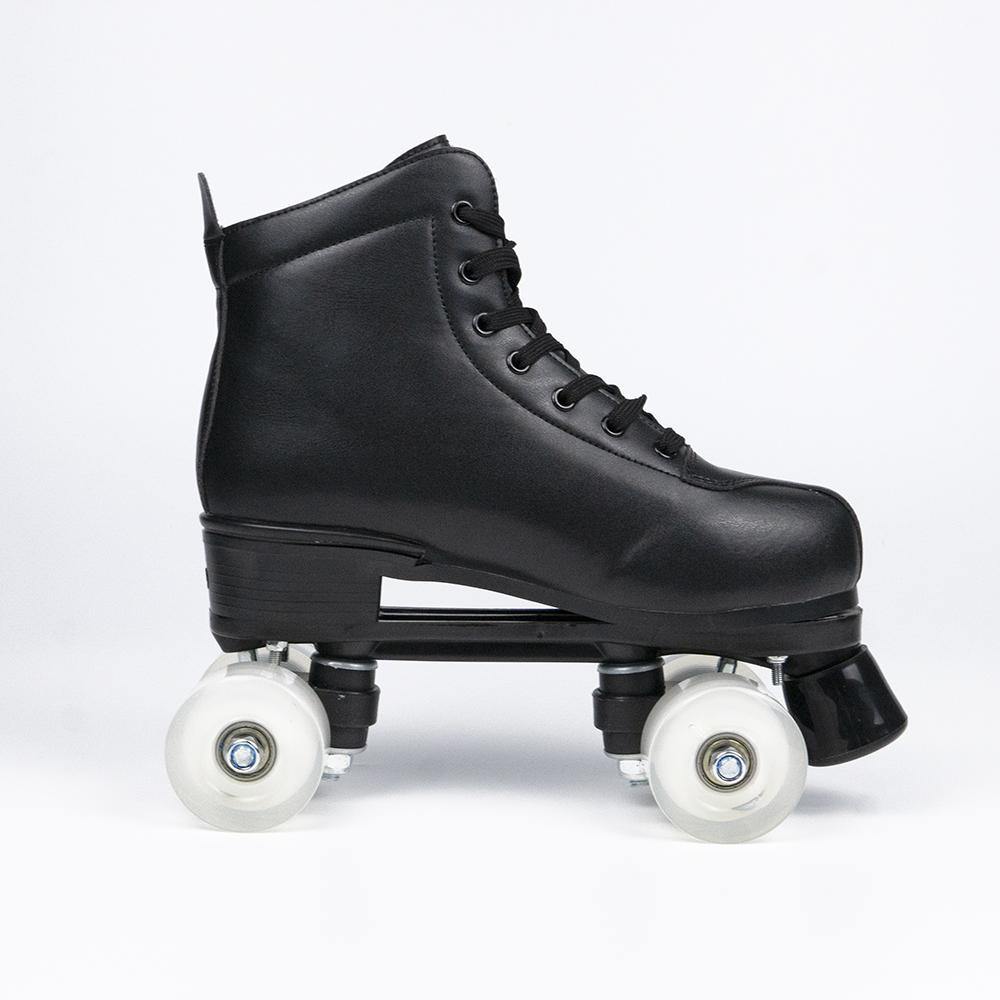Unisex Classic Boot Styles Black Roller Skates - IVYPHANT