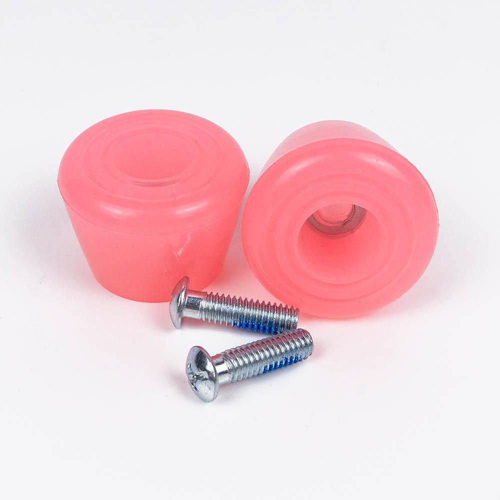 2 Pack Skate Stoppers With Bolts - Watermelon Pink - IVYPHANT